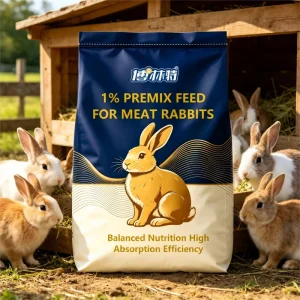 1% Premix For Meat Rabbits High Potency Vitamin & Mineral Feed Additive For Rapid Growth Professional OEM Service