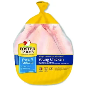 1.5kg Food Grade Custom Plastic Roasted Frozen Poultry Turkey PE Bag Frozen Whole Chicken Packaging Bag