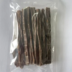 100% Natural Beef Jerky Dog Treat Stick Pet Chews Pet Food High Protein 5″ Beef Strip Factory Customized