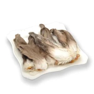 100% Organic Natural Rabbit Ear Dog Treats Meat Based Food Safe Dog Treats