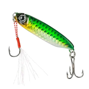 1PCS BUBBA LSZ 49 Salmon Sea Bass River Fishing Jig Spoon Lure with Lead Carbon Steel 7 10 15 20 25g