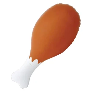 24 Inch PVC Inflatable Turkey Drumstick Chicken Leg Halloween Thanksgiving Christmas Home Party Decorations Photo Booth