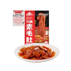 258g Hot Pot Vegetarian Tripe High Satiety Halal Detoxification Beauty Nutrition Weight Loss Spicy Konjac Tripe