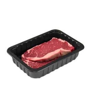 2617 Gas Flush Sealed Fresh Meat Packaging Boxes Pork Fresh Keeping Plastic Blister Tray for Fresh Keeping Bowls
