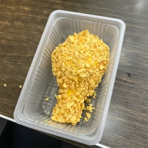 3D Golden Fried Drumstick Ice Cream Crispy Coated Chicken Leg Creamy Ice Cream Factory Direct Frozen Dessert