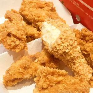 3D Golden Fried Drumstick Shape Ice Cream Chicken Leg Crispy Fruit Cream Ice Cream