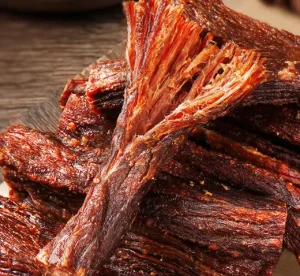 Air Dried Beef Jerky Factory Original Spicy Cumin Flavor Beef Jerky Meat Snacks Vacuum Packaging Halal
