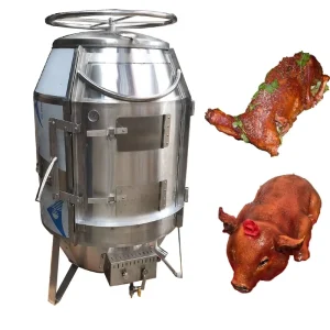 Aisan Market Best Seller Stainless Steel Commercial Gas Oven Baking Whole Pig Pork Hog Roaster Oven