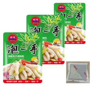Asian Snacks Chinese Style Blended Pickled Peppers and Chicken Feet Seasoning