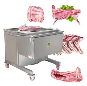 Automatic 500 Type Fresh Ribs Meat Cutting Machine