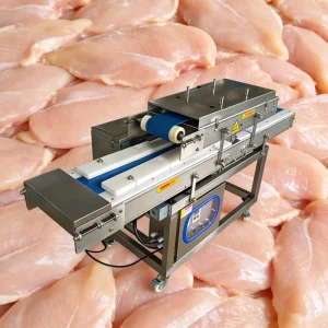Automatic Commercial Chicken Breast Horizontal Fresh Meat Slicer High Capacity Adjustable Thickness