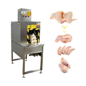 Automatic Industrial Poultry Duck Meat Bone Chicken Wing Cutter Machine
