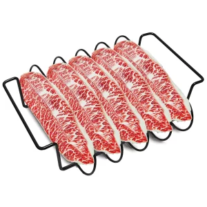 Barbecue Non Stick Grill Net Steak and Ribs Rack Outdoor Kitchen BBQ Tools with Baking Accessories for Lamb Rack Baking