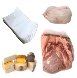 Barrier 20 Cm*30 Cm One Side Printing Plastic Bags Heat Shrink Bags for Fresh Chicken and Pork Packaging for Meat