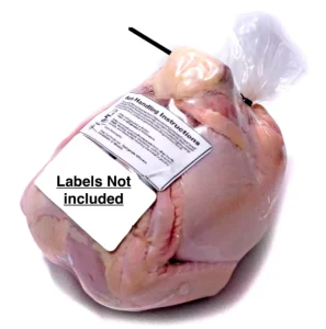Barrier PA PE PVDC Food Grade Translucent High Gloss Soft Poultry Hot Water Shrink Bags for Whole Chickens