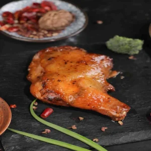Black Pepper Golden Chicken Legs Spicy Fried and Grilled