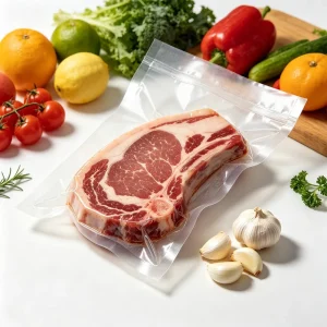 Bone Cooked Meat Chunks Vacuum Sealed Frozen Food Grade Microwaveable Heat Seal for Hot Pot Soup Milk Pet Food