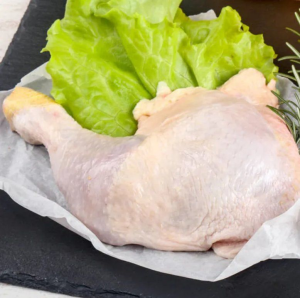 Bulk Packed Halal Approved Bone in Skin on Frozen Chicken Whole Leg