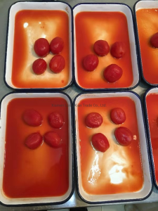 Canned Fresh Peeled Tomato Whole in Tomato Juice Factory Price