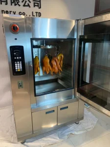 Chaungyu Cy-810d Commercial 220/380V Hot Air 12kw Circulation Electric Roasting Chicken Oven Roast Goose Roast Lamb Leg Lamb Chops Roast Duck Oven