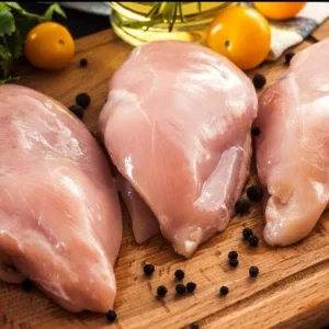 Chicken Breasts Produced by China’s Standardized Fully Automatic Slaughtering Factories