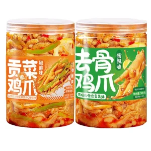 Chicken Feet High Quality Sour and Spicy Boneless Chicken Claw Snacks