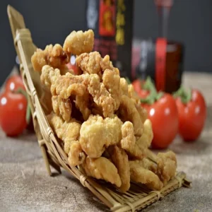 Chicken and Black Pepper Flavored Small Crispy Meat Classic Snack