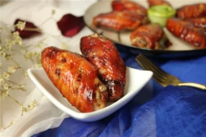 Chopped Pepper Spicy Roasted Wings with Medium and Low Fat Frozen