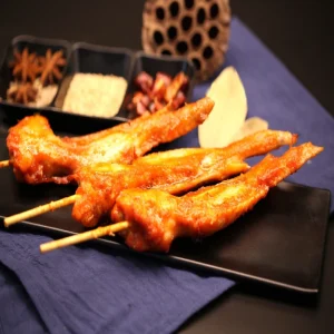 Classic Fruit Wood Smoked Chicken Wing Skewers