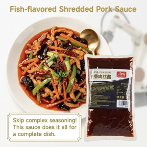 Classic Sichuan Fish Aroma Seasoning Sauce with Pickled Peppers Ginger & Garlic Salt Sweet Sour Spicy Easy Cooking