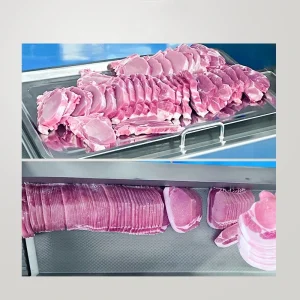 Commercial Bacon Slicing Machine Fish Cutter Beef Steak Meat Slicer Bone Rib Chopper Chicken Beef Cutting Machine