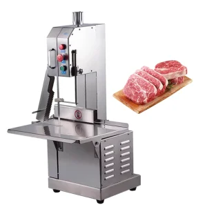 Commercial Electric Chicken Fish Pork Cow Beef Frozen Meat Bone Saw Cutter Cutting Machine for Fresh Cutting Meat