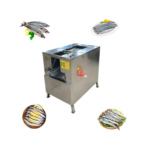 Commercial Fish Meat and Bone Skinning Separator Processing Filleting Slicer Scale Remover Machine
