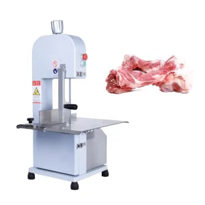 Commercial Kitchen Equipment Butcher Table Top Electric Cow Beef Frozen Meat and Bone Saw Cutter Cutting Machine