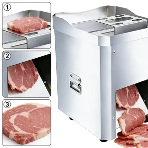 Commercial Meat Slicer shredder High power Fully Automatic Commercial Meat Cutting Machine Engineering Model