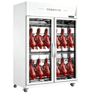 Commercial Stainless Steel Double Door Air Drying Cabinet with Humidity Control