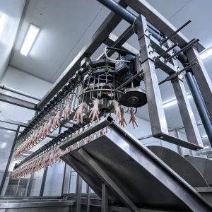 Conveying Continuous Auto Poultry Feet Cutter Rustproof Food Grade Stainless Steel Chicken Claw Meat Deep Processing Equipment