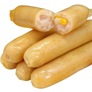 Corn Sausage Cantonese Roasted Sausage Taiwan Hot Dog Crispy Skin Barbecue Ham Household Breakfast Hand Grabbing Pancake Gift