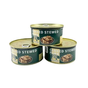 Corned Pork Canned Food 340g Sterilized Meat Sos with Salt Preservation No Artificial Colours & Preservatives 3 Year Shelf Life