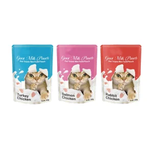 Cost effective Pet Nutrition Supplement Snack Meal Bag Multi flavor 85g cat Wet Food Staple Food Bag