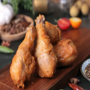 Crispy Pipa Chicken Legs Low Fat Powder Coated Fried Chicken Air Fryer Oven Ready High Protein Snack