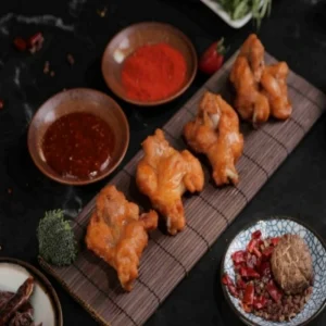 Crispy Rattan Pepper Butterfly Wings Chicken Snack