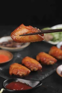 Curry Vine Pepper Orleans Fried Frozen Chicken Wings