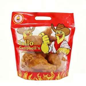 Custom Food Grade Retort Pouch Chicken Oven Bags with Zipper Top for Roast Chicken