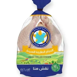 Custom Label Food Packaging Design Zipper Plastic Roasted Chicken Packaging Bags