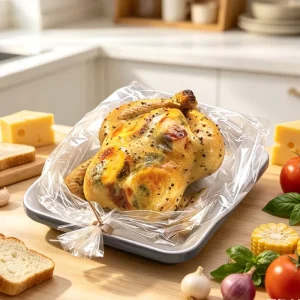 Custom Logo Chicken Turkey Oven Bags Plastic Oven Cooking Bag Clear Plastic Oven Bag
