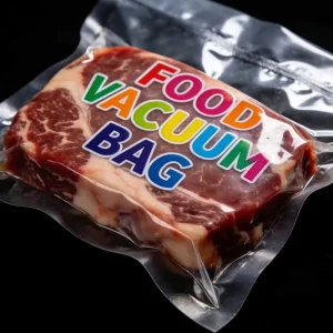 Custom Logo Vacuum Packaging Bags Food Seal Bags Transparent Vacuum Bags Packaging for Frozen Meat Beef Pork Chicken