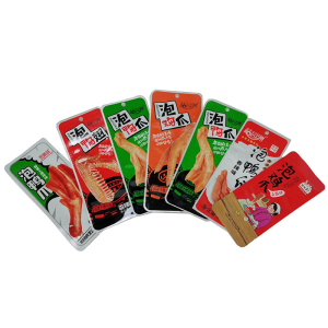 Custom Printed Transparent Nylon Laminated PE High Temperature Cooking Aluminum Foil Vacuum Retort Pouch for Chicken Feet Food
