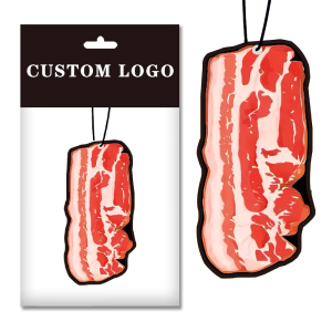 Custom Rectangular California Scents Pork Belly Car Air Freshener Paper