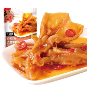 Delicious Meat Snacks 75g Vacuum Packed Duck Feet Spicy Boneless Duck Feet